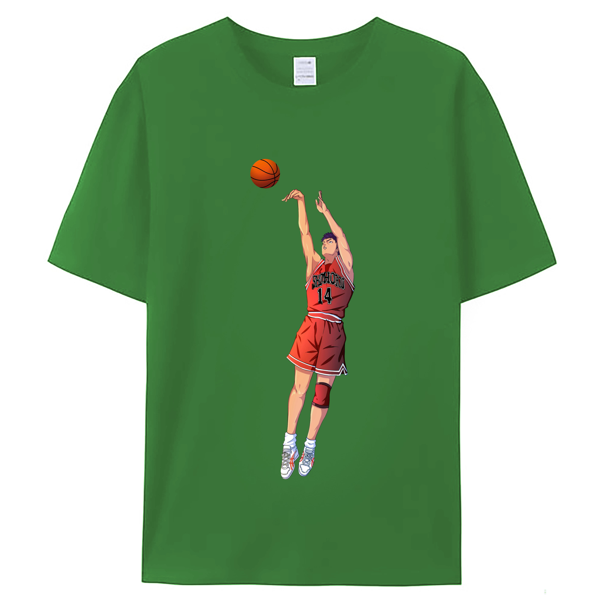 （画像用） SLAM DUNK／スラムダンク レディースカジュアルプリントTシャツ（綿100％）